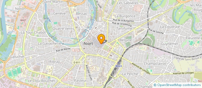 localisation de l'entreprise LA GRIGNE NIORTAISE à NIORT