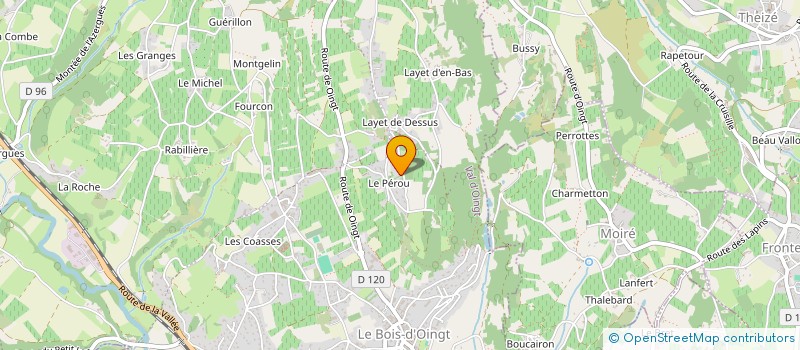 localisation de l'entreprise LA GRIGNETTE à TERNAND
