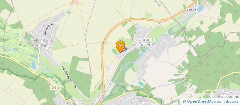 localisation de l'entreprise LA GRIGNOTERIE SELLERIE  TESSANCOURT-SUR-AUBETTE