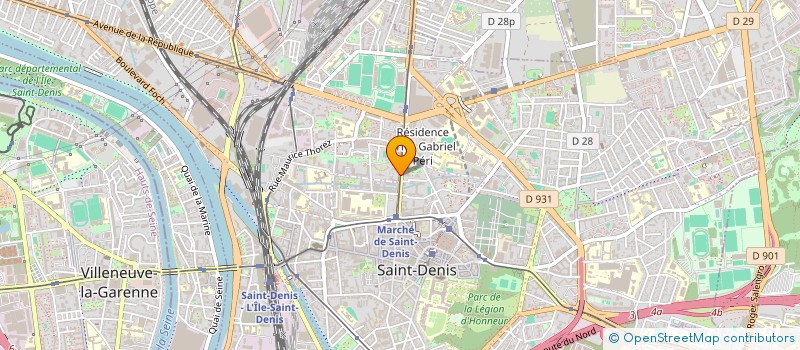 localisation de l'entreprise LA GRILLADE à SAINT-DENIS
