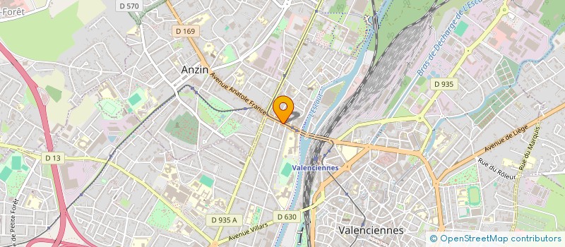 localisation de l'entreprise LA GRILLADE à VALENCIENNES