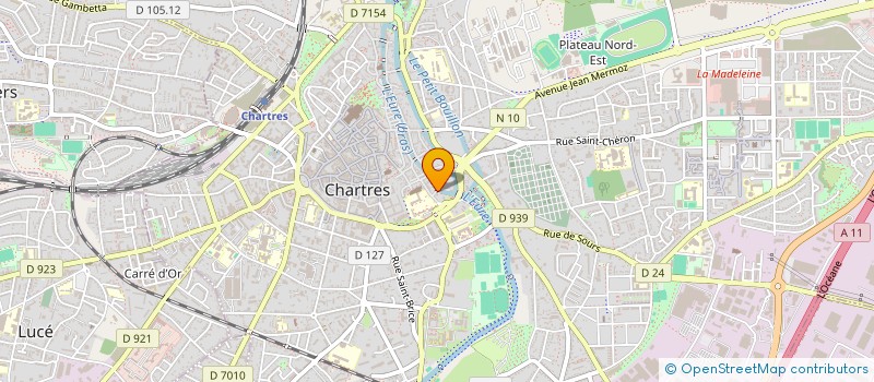 localisation de l'entreprise LA GRILLADE D'ORIENT à LUCE