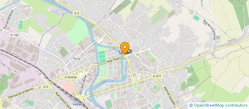 localisation de l'entreprise LA GRILLADE DE TURENNE à SEDAN