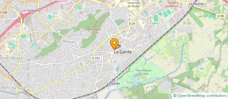 localisation de l'entreprise LA GRILLADE DU BOUCHER à LA GARDE