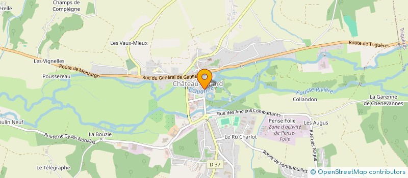 localisation de l'entreprise LA GRILLADE DU MARCHE à CHATEAU-RENARD