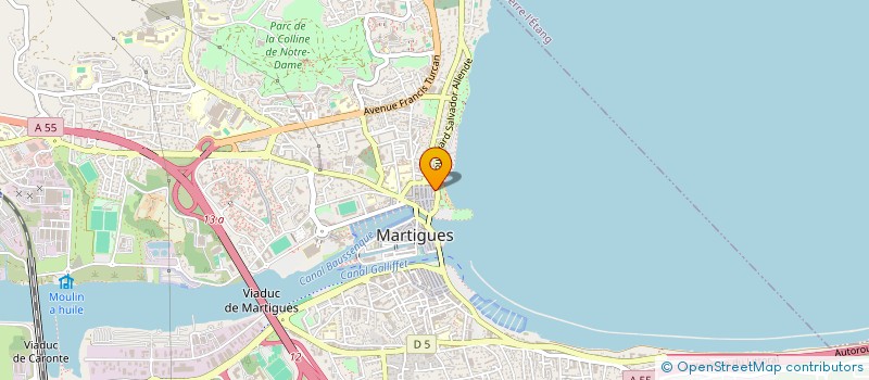localisation de l'entreprise LA GRILLADE MARTIGUES à MARTIGUES