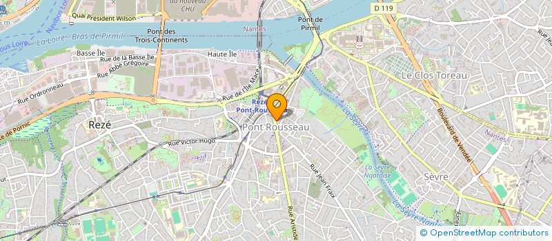 localisation de l'entreprise LA GRILLADE NANTAISE 2 à REZE