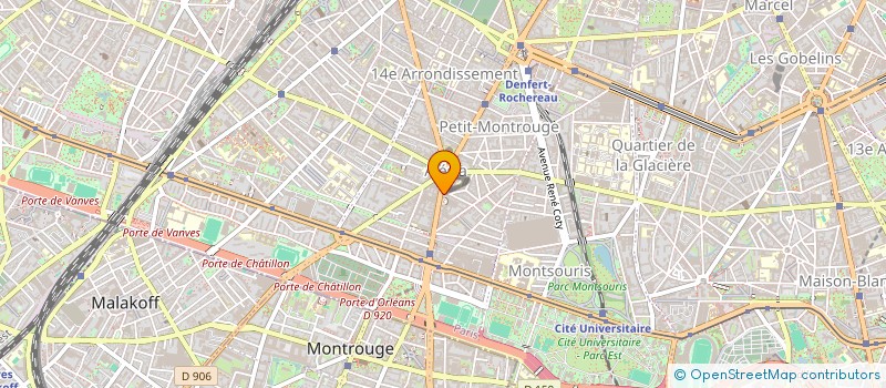 localisation de l'entreprise LA GRILLADE PARISIENNE AUX SAVEURS D'AFRIQUE  PARIS