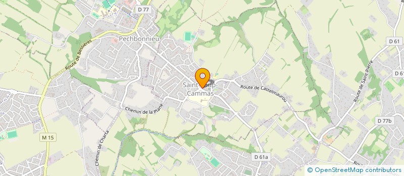 localisation de l'entreprise LA GRIOTINE  SAINT-LOUP-CAMMAS