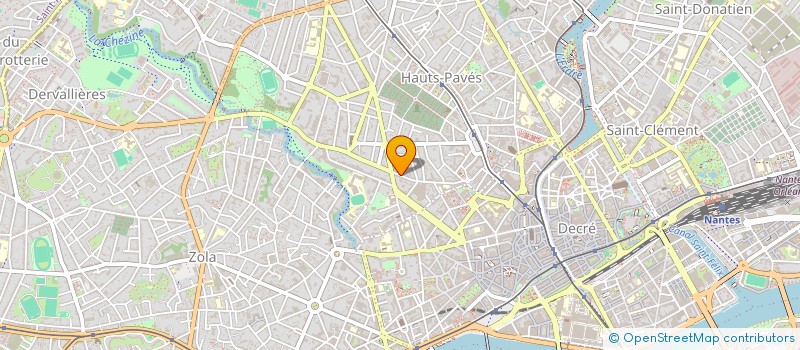 localisation de l'entreprise LA GRIOTTE à NANTES