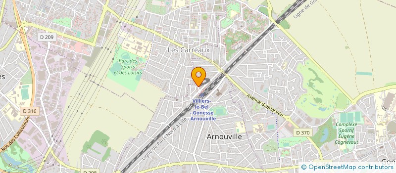 localisation de l'entreprise LA GRIOTTE D'ARNOUVILLE à ARNOUVILLE