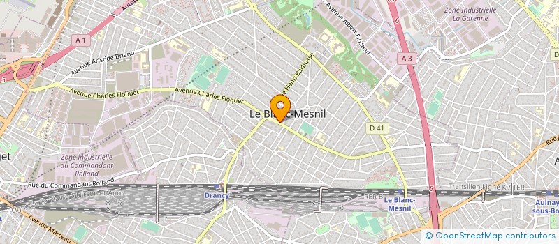 localisation de l'entreprise LA GRIOTTE DU BLANC MESNIL à LE BLANC-MESNIL