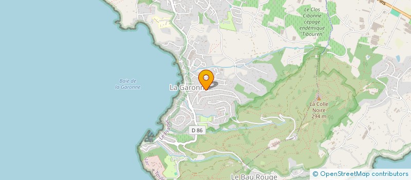 localisation de l'entreprise LA GRIVE MUSICIENNE  LE PRADET