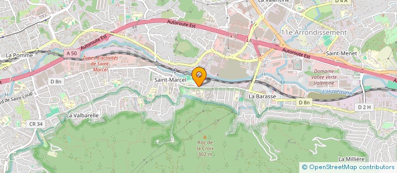 localisation de l'entreprise LA GRIVELIERE à MARSEILLE