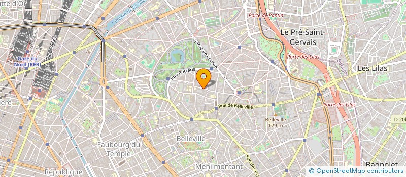 localisation de l'entreprise LA GROSSE ENTREPRISE DE TONI & CO  PARIS