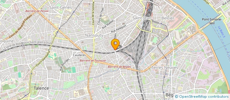 localisation de l'entreprise LA GROSSE MARMITE  BORDEAUX