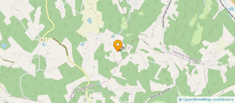 localisation de l'entreprise LA GROSSE ORG  BOULAZAC ISLE MANOIRE