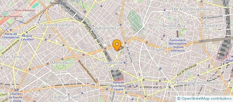 localisation de l'entreprise LA GROTTE  PARIS