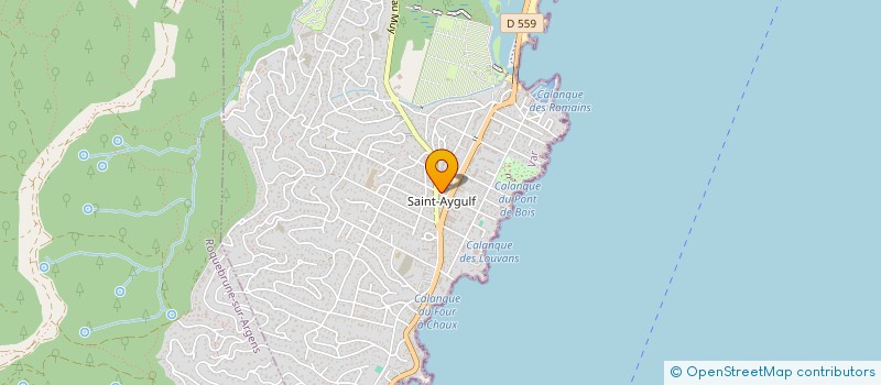 localisation de l'entreprise LA GROTTE AUX GOURMETS à FREJUS