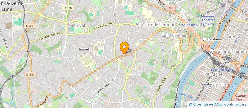 localisation de l'entreprise LA GROUMPFERIE à LYON