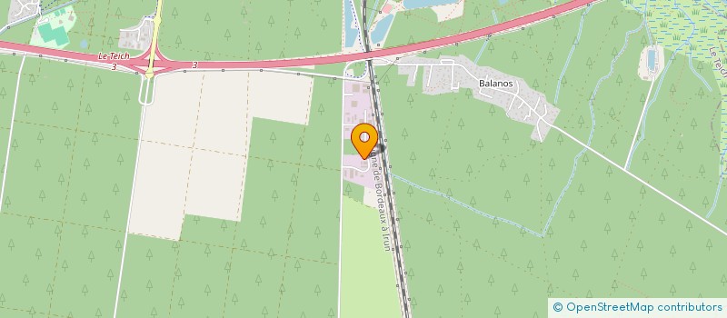 localisation de l'entreprise LA GRUME MENUISERIE  GUJAN-MESTRAS