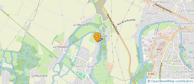 localisation de l'entreprise LA GRUMINETTE SOIXANTE DIX NEUF SARL à NIORT