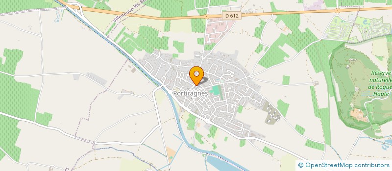 localisation de l'entreprise LA GUARDIA  PORTIRAGNES