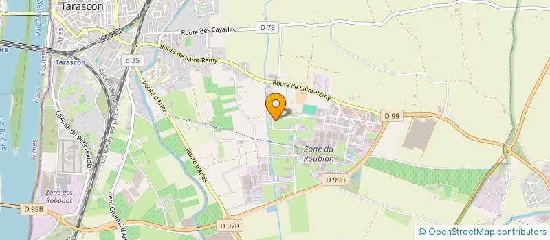 localisation de l'entreprise LA GUAYACA  TARASCON