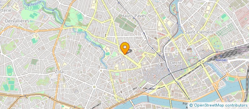 localisation de l'entreprise LA GUERINOISE à NANTES