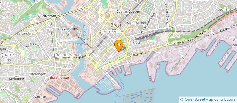 localisation de l'entreprise LA GUEULE DU DIABLE à BREST