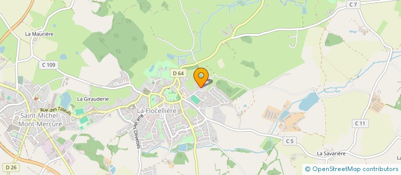 localisation de l'entreprise LA GUICHE TOUR  SEVREMONT