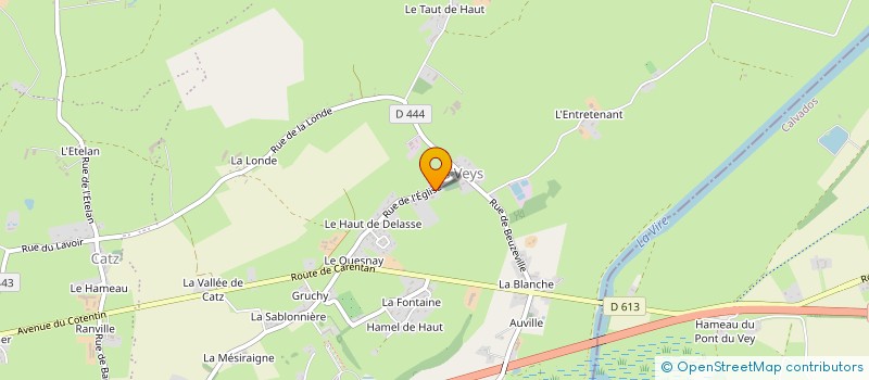 localisation de l'entreprise LA GUIDONNERIE à CARENTAN-LES-MARAIS