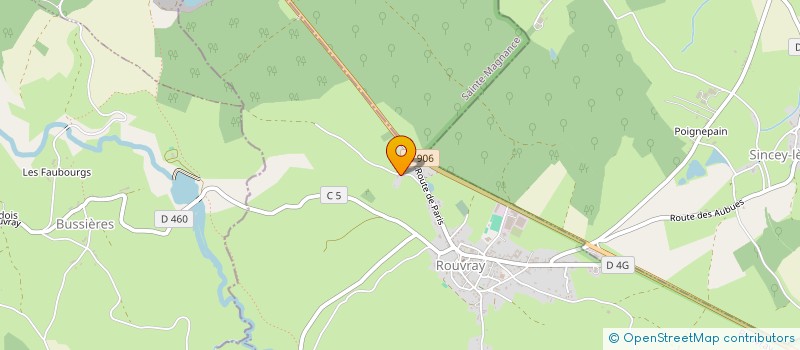 localisation de l'entreprise LA GUILDE DU LOUP  ROUVRAY