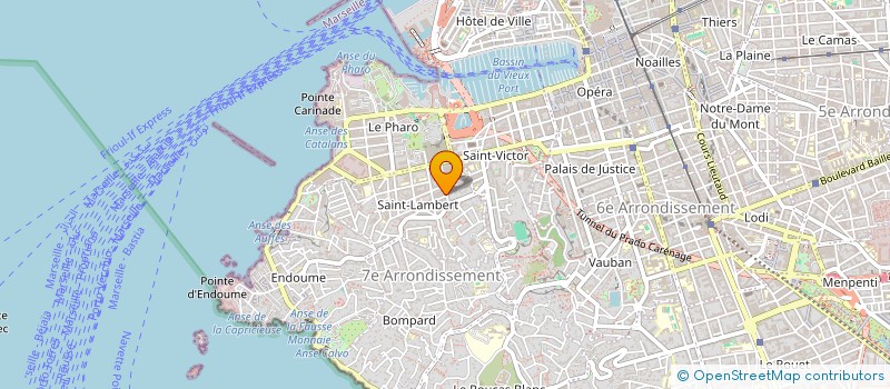 localisation de l'entreprise LA GUILDE DU NOMBRE à MARSEILLE
