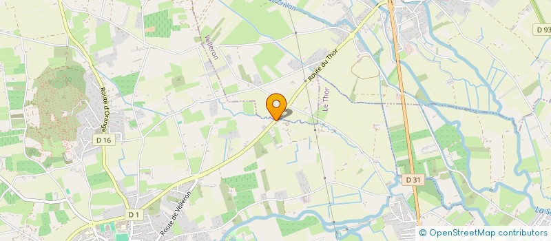 localisation de l'entreprise LA GUILHEMETTE  LE THOR