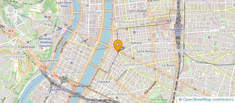 localisation de l'entreprise LA GUILL'  LYON