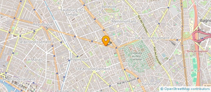 localisation de l'entreprise LA GUILLEMETTE  PARIS