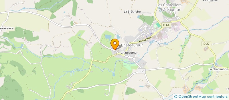 localisation de l'entreprise LA GUILLOTERIE à SEVREMONT
