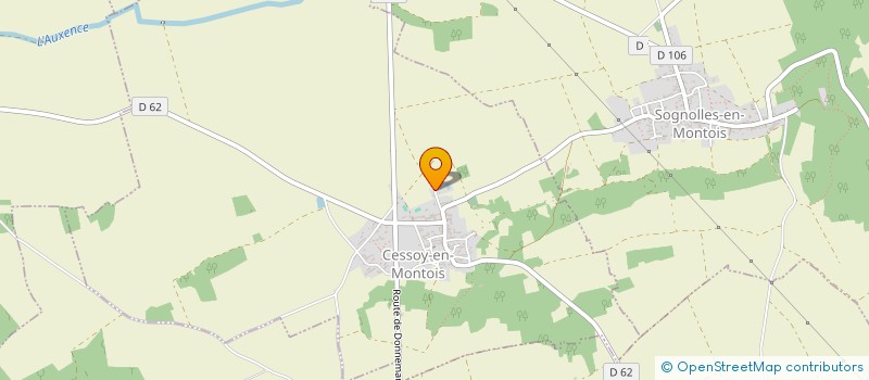 localisation de l'entreprise LA GUILLOTERIE  CESSOY-EN-MONTOIS