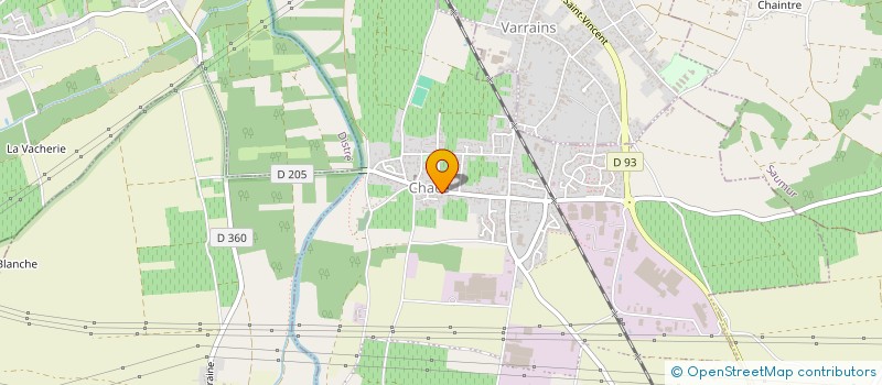 localisation de l'entreprise LA GUILLOTERIE  BELLEVIGNE-LES-CHATEAUX