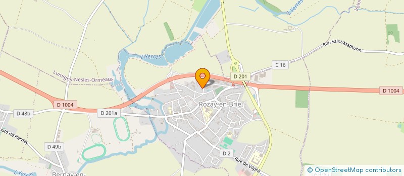 localisation de l'entreprise LA GUIMBARDE  ROZAY-EN-BRIE