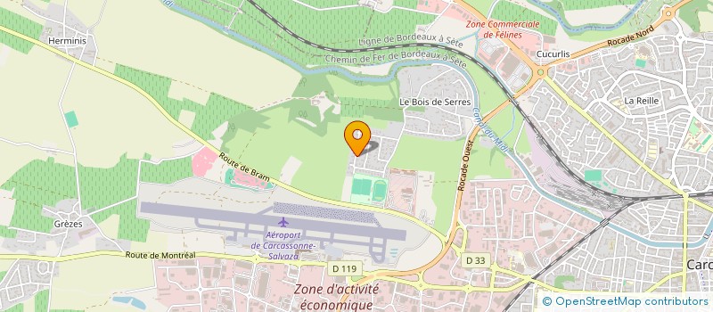 localisation de l'entreprise LA GUINETTE à CARCASSONNE