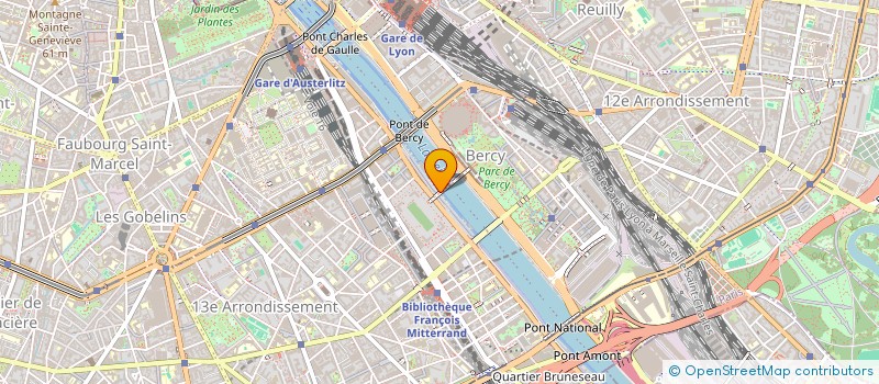 localisation de l'entreprise LA GUINGETTE PIRATE  PARIS