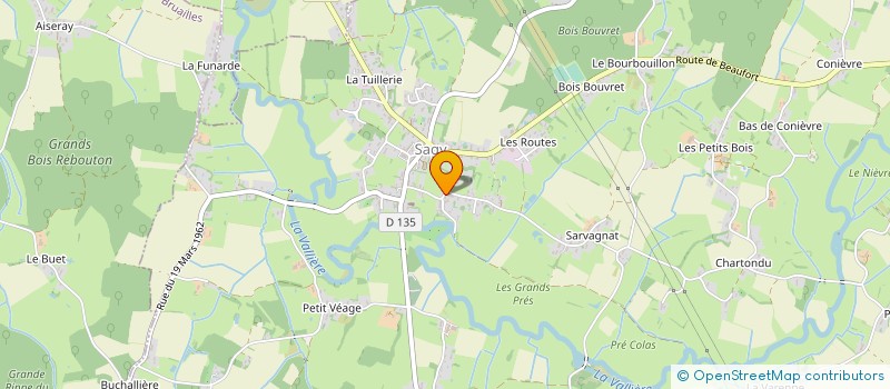 localisation de l'entreprise LA GUINGUETTE  SAGY