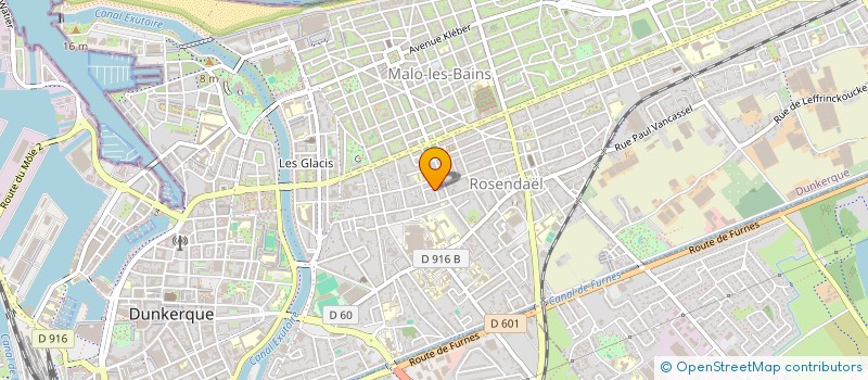 localisation de l'entreprise LA GUINGUETTE à DUNKERQUE