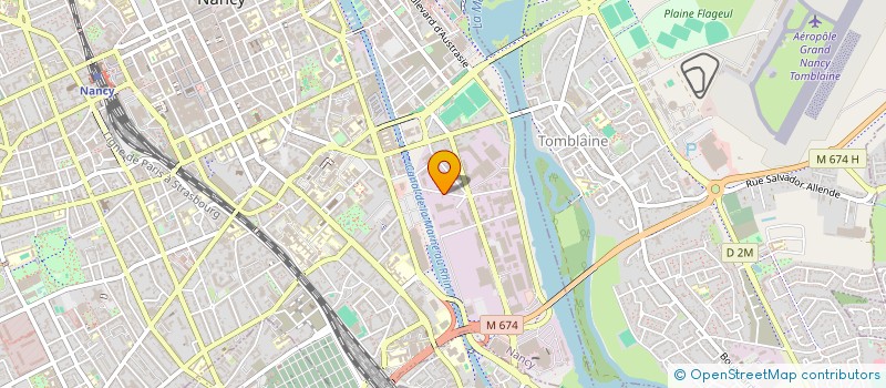 localisation de l'entreprise LA GUINGUETTE  NANCY