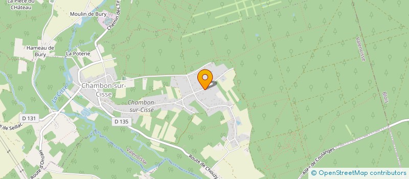 localisation de l'entreprise LA GUINGUETTE BV  VALENCISSE