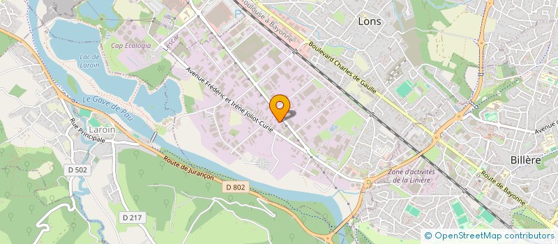 localisation de l'entreprise LA GUINGUETTE DES SARDINES à LONS