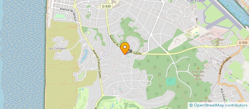 localisation de l'entreprise LA GUISETTE à LE TOUQUET-PARIS-PLAGE