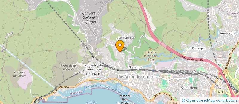 localisation de l'entreprise LA GUITARE SEICHE à MARSEILLE